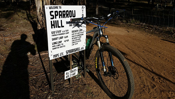 Sparrow Hill Loop Signage