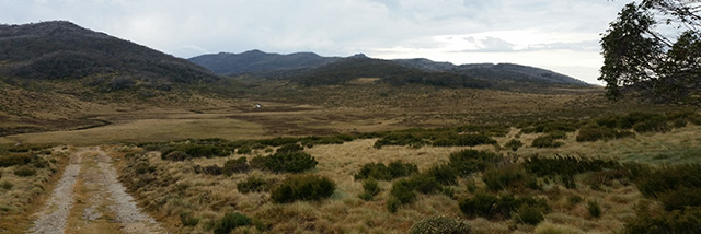 Cascade Trail looking over the Big Boggy