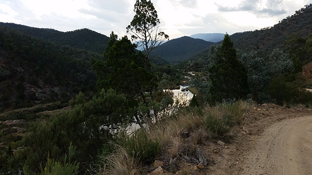 The Snowy River from Barry Way