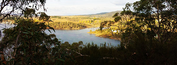Jindabyne from the Mill Creek Trail