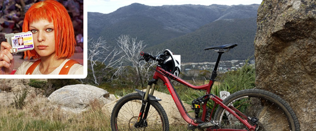 Thredbo mountain bike view